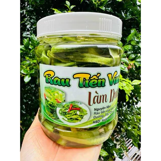 Rau Tiến vua ngâm chua ngọt hủ 800g luôn nước