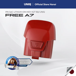 Pin sạc dành cho máy hút bụi cầm tay không dây gia đình UNIQ Free A7  mini vệ sinh nhà cửa, hút sofa giường đệm
