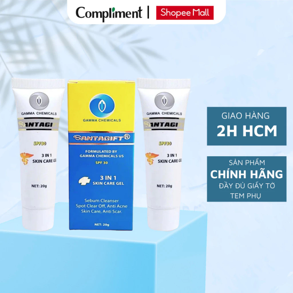 Gel Mụn Santagift Thần Thánh Giảm Mụn Giảm Thâm Hiệu Quả