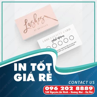 [HỎA TỐC] 100 THẺ TÍCH ĐIỂM - Member card - Giá tận gốc - THIẾT KẾ THEO YÊU CẦU