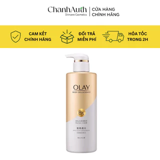 Sữa tắm OLAY B3+ Thái Trung dưỡng trắng da, cấp ẩm và đàn hồi cho da - chai 500ml CHANH COSMETICS