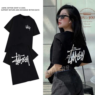 Áo thun Stussy Basic cho nam và nữ phong cáchstreet wear,áo thun chữ ký stussy chất liệu cotton cao cấp WIN