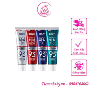 Kem Đánh Răng Giúp Trắng Răng, Giảm Ố, Loại Bỏ Mùi Hôi Median Dental IQ 93% Toothpaste 120g