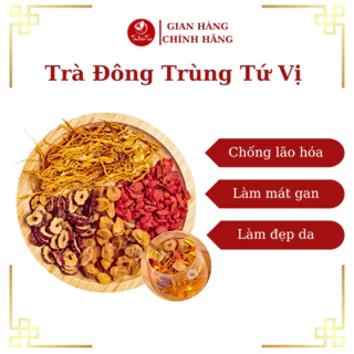 Trà Đông Trùng Tứ Vị Thảo Mộc