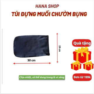 Túi đựng muối chườm bụng giảm eo cho mẹ sau sinh