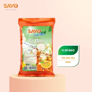 Trà Bí Đao Hòa Tan SAVO (WinterMelon Icetea) - Túi 800g