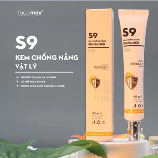 Kem Chống Nắng Vật Lý Chính Hãng Facemax ( Phù Hợp Da Nám )