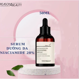 Serum dưỡng trắng chuyên sâu thu nhỏ lỗ chân lông niacinamide 20% ( reasonabeauty)