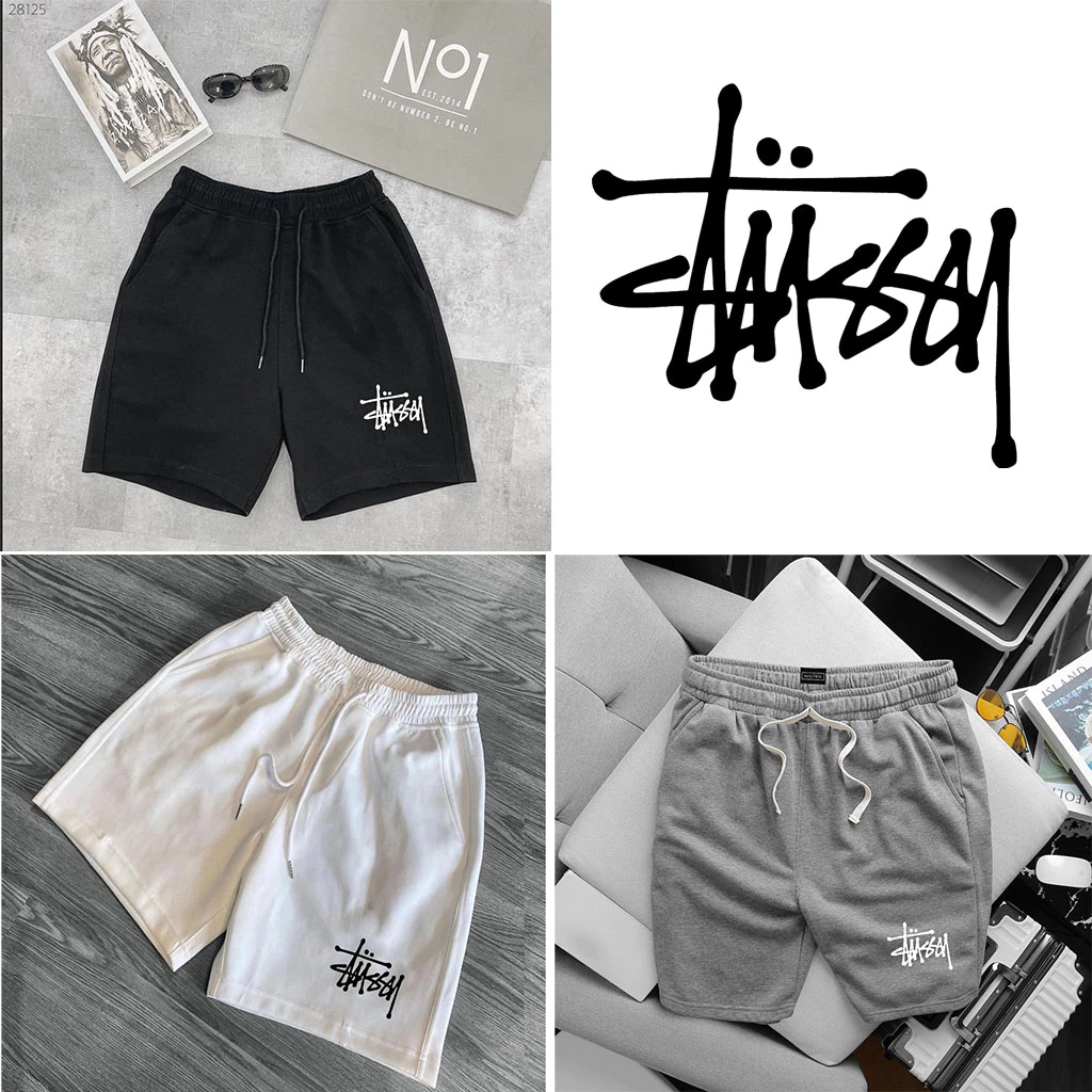 Quần Short Đùi Ngắn Mẫu Trơn, Quần Đùi Stusy, Quần Đùi Drew Chất Cotton Dày Dặn Thoáng Mát Mặc Hè Đủ Mẫu Dây Rút Gai