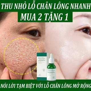 Serum se khít lỗ chân lông se khít lỗ chân lông 30ml lột mụn đầu đen trắng da mặt cấp ẩm cho da