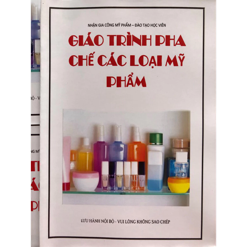 Giáo Trình - Pha Chế Các Loại Mỹ Phẩm