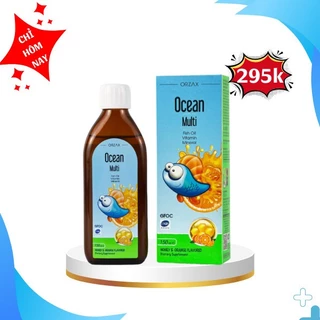 OCEAN Multi bổ sung Omega 3 và vitamin tổng hợp giúp bé phát triển toàn diện (150ml)