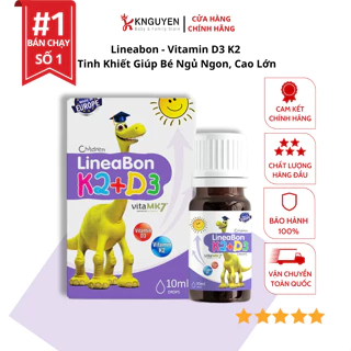 LineaBon vitamin D3 K2 10ml - Vitamin tăng chiều cao cho bé chính hãng