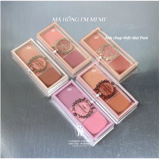 Bảng Phấn Má 3 Màu I'm Meme I'm Afternoon Tea Blusher Palette