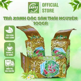 Trà xanh đăc sản Thái Nguyên 100G thơm ngon, tinh khiết