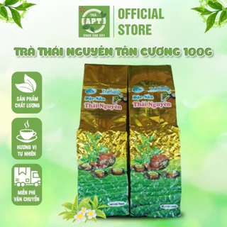 Trà Thái Nguyên Tân Cương 100G loại I đặc biệt, Nước Xanh Hậu Ngon, Hương Vị Tự Nhiên