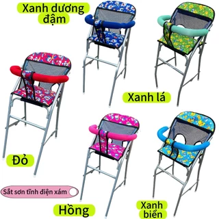 (Hỏa Tốc - Sài Gòn)Ghế ngồi xe tay ga cho bé (sắt sơn tĩnh điện - xếp gọn - an toàn cho bé) ghế ga xếp sắt sơn tĩnh điện