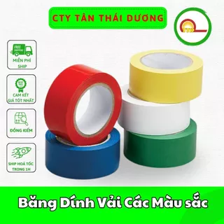 Băng Dính Vải Các Màu sắc_Dài 10m