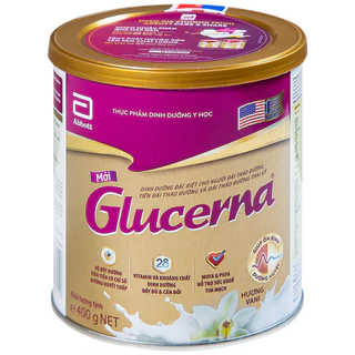 Sữa bột Glucerna Abbott 850g/800g dành cho người tiểu đường