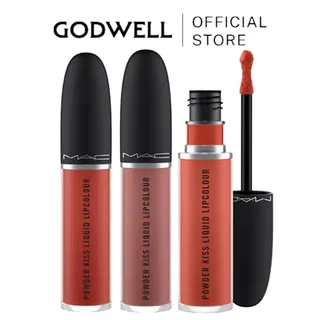 Son kem MAC Powder Kiss Liquid Lip Colour maputi dung tích 5g xuất xứ Mỹ