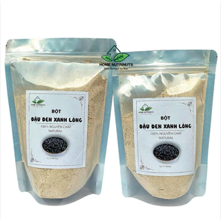 Bột đậu đen xanh lòng nguyên chất 500g, sấy chín, nghiền mịn, thơm ngon, tốt cho cơ thể