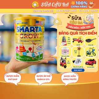 Sữa bột Nutricare Smarta Grow 1+ phát triển chiều cao, trí não cho bé 850g