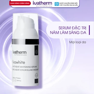 [Mã INBAU704 giảm 70K đơn 449K] Serum mờ nám sáng da Ivatherm Ivawhite Whitening Serum 30ml - IVATHERM