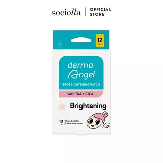 Miếng Dán Mụn Derma Angel Acne Spot Lightening Patch 12 Miếng