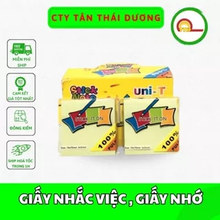 COMBO 300 TỜ (3 TẬP) GIẤY NHẮC VIỆC , GIẤY NHỚ, GIẤY NOTE