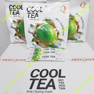 03 bịch trà Chanh Cool Tea Trần Quang 336g (24 gói dài x 14g)