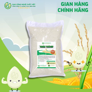 Gạo Thơm Thái Đặc Biệt Túi 1kg - Gạo Công Nghệ Chất Việt