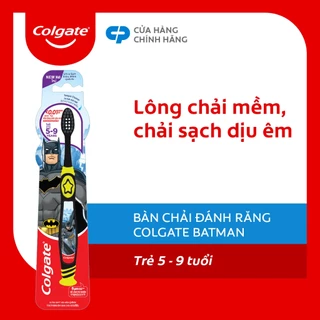 Bàn chải đánh răng Colgate họa tiết Batman dành cho trẻ