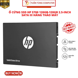 Ổ Cứng SSD HP S700 120GB-128GB 2.5-Inch SATA III hàng tháo máy Bảo hành 1 Tháng - Phụ kiện máy tính hàng chính hãng