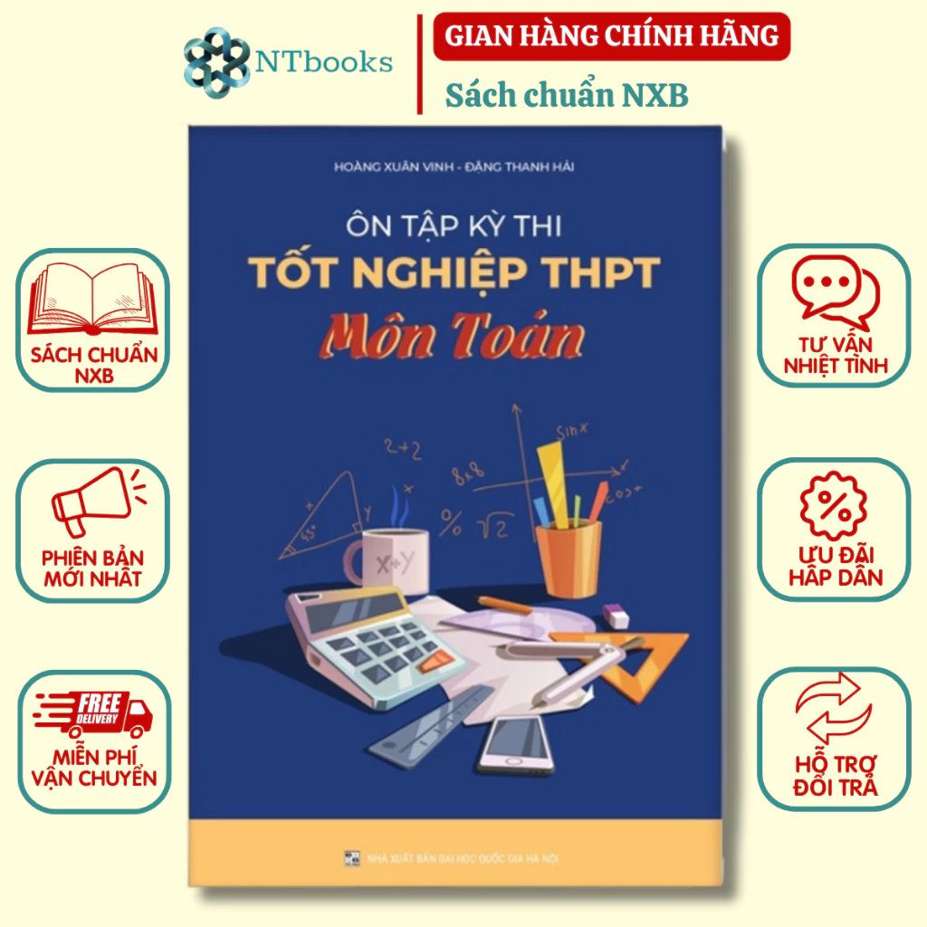 Sách Ôn tập kỳ thi tốt nghiệp THPT môn Toán dành cho học sinh lớp 12