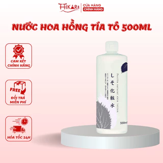 Nước hoa hồng tía tô Chinoshio Perilla Natural Skin Lotion 500ml