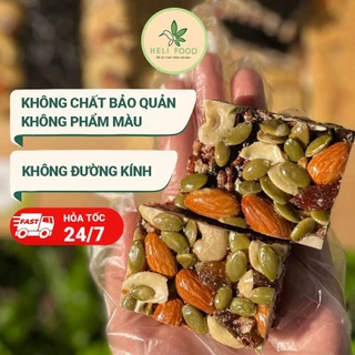 Bánh Gạo Lứt PURE Mix Hạt Dinh Dưỡng Siêu Hạt, Eat Clean, Ăn Kiêng, Hỗ Trợ Giảm Cân 250/500g - Mai Loan HeliCook