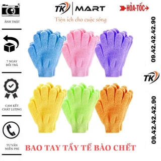 [ 1 chiếc ] Bao tay, găng tay tắm tạo bọt, tẩy tế bào chết