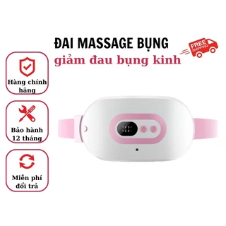 Máy Massage Làm Ấm Bụng Đai Rung Massage Giảm Đau Bụng Kinh Nguyệt, Làm Ấm Tử Cung Khi Đến Kì