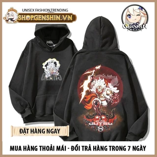 Áo Hoodie Nam Nữ LUFFY GEAR 5 Vải Nỉ One Piece mẫu HOT giá rẻ