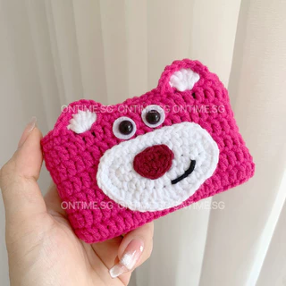 Túi đựng máy ảnh, túi cho bé mickey minnie, túi gấu dâu lotso