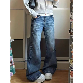 [CÓ BIGSIZE] Varvet Quần Jeans Tia Chớp Hot Trend Cá Tính Phong Cách Retro Siêu Hot