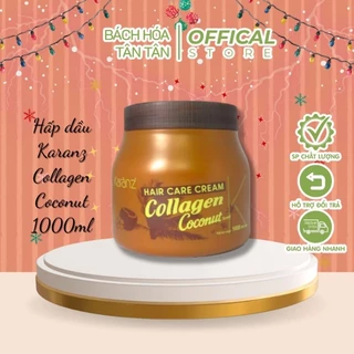 KEM Ủ TÓC 🌼FREESHIP🌼 COLLAGEN KARANZ HƯƠNG DỪA 1000ML