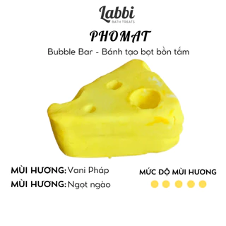 Bánh siêu tạo bọt bồn tắm PHOMAT [Labbi] Bubble Bar