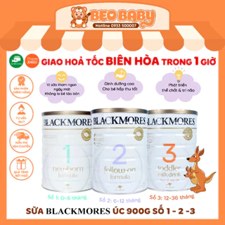 Sữa Blackmores Số 1,2,3 900g – Úc