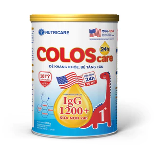 Sữa Nutricare Coloscare 1+ loại 800gam (Colos Care 24h)