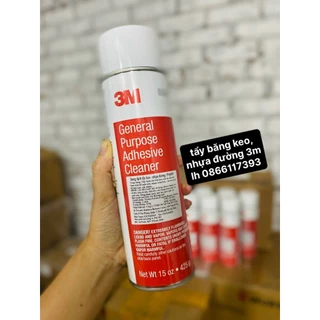 Chai xịt tẩy keo, tẩy nhựa đường 3M General Purpose Adhesive Cleaner