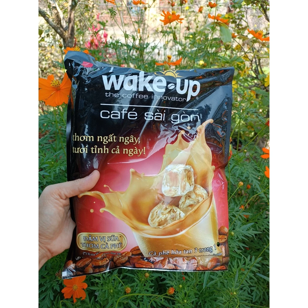 Cà phê Sài Gòn Wake-Up bịch 456g (24 gói)