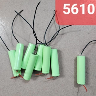 Pin sạc lithium 14500  3.7v ~500mah có hàn sẵn dây