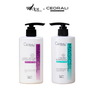 Bộ đôi dầu gội và dầu xả chăm sóc tóc Ceorali dành cho tóc khô xơ, gãy rụng, hư tổn 300mlx2