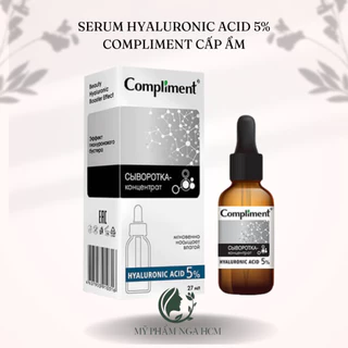 Serum Compliment 5% Hyaluronic Acid Cấp ẩm, Tái tạo, Giảm lão hóa